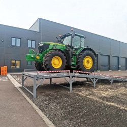 Mobile Verladerampen für Landmaschinen Mobile Verladerampen für Landmaschinen