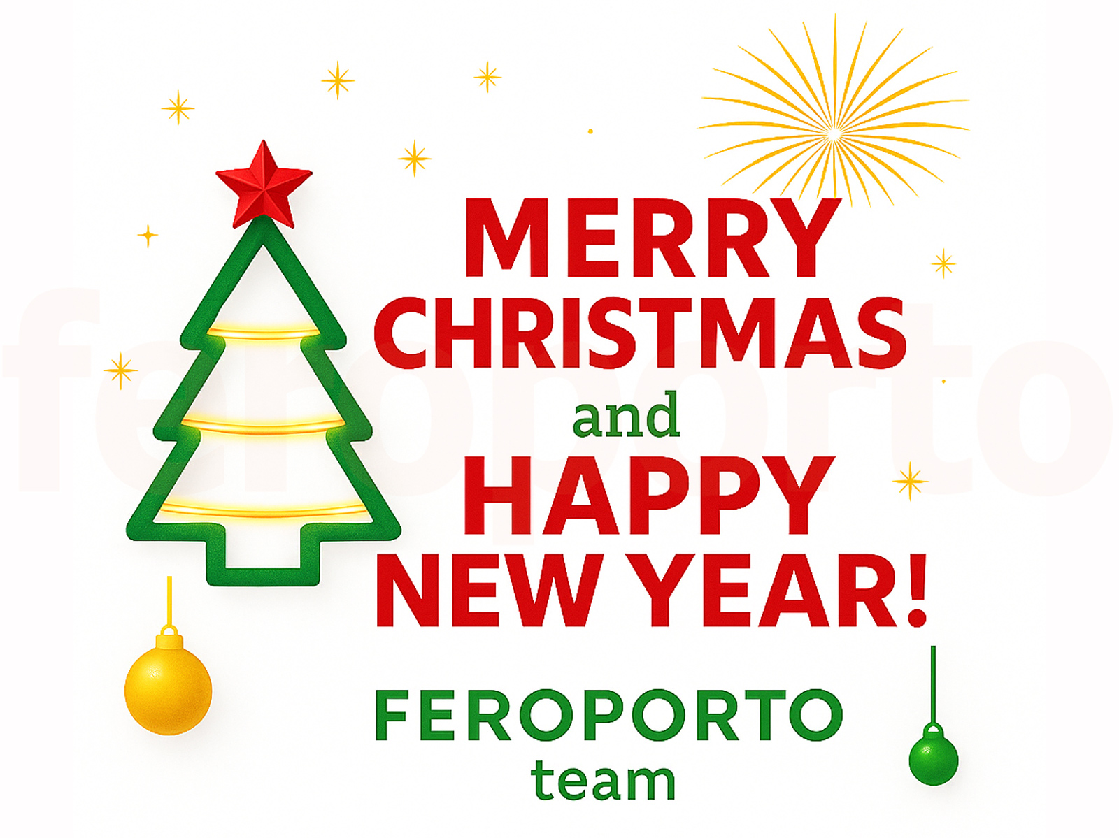 Frohe Weihnachten und ein gutes neues Jahr 2026!